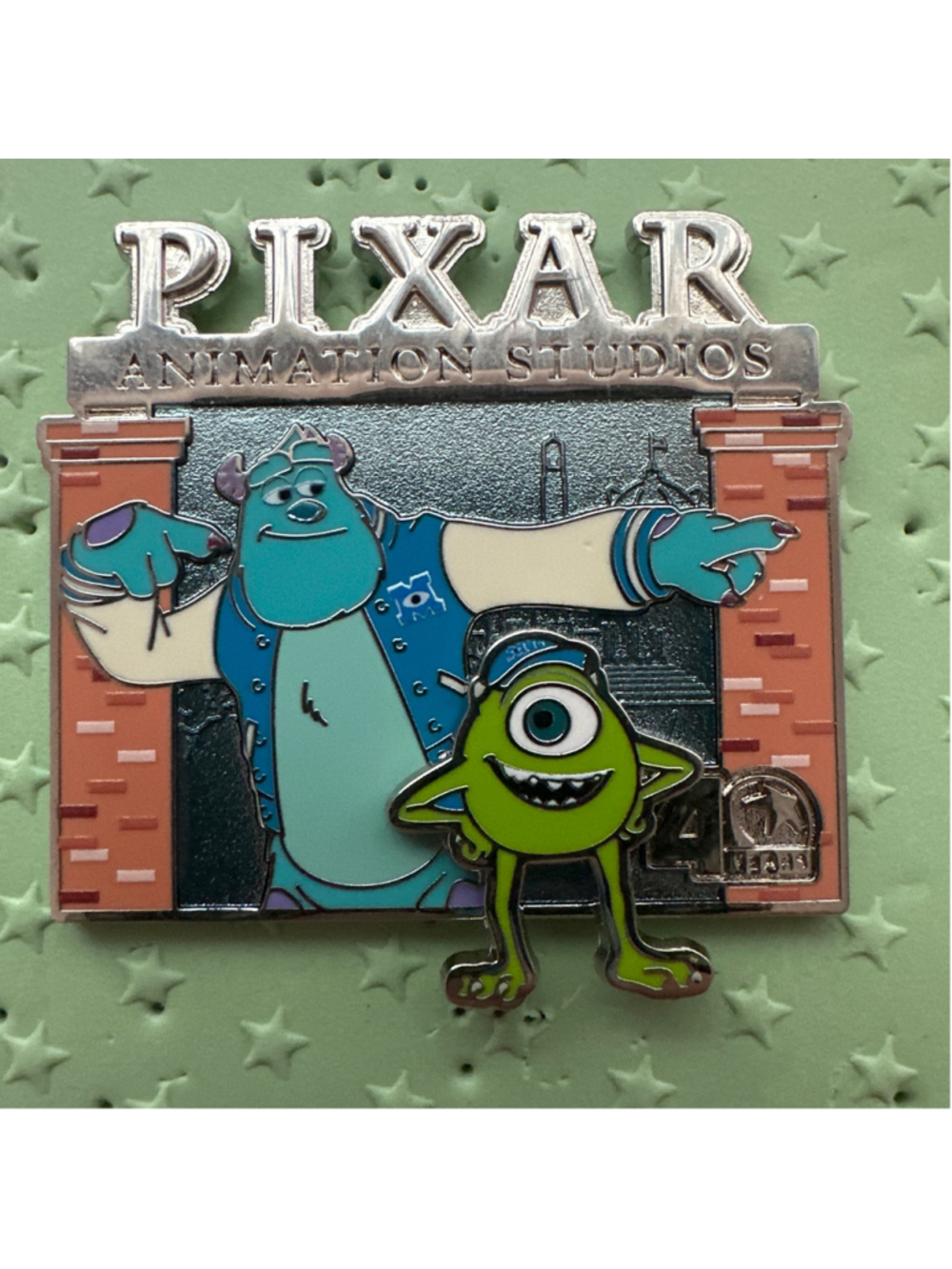 Pixar Animation Studios 40 Years Monsters University Pin LE 700 Series 3